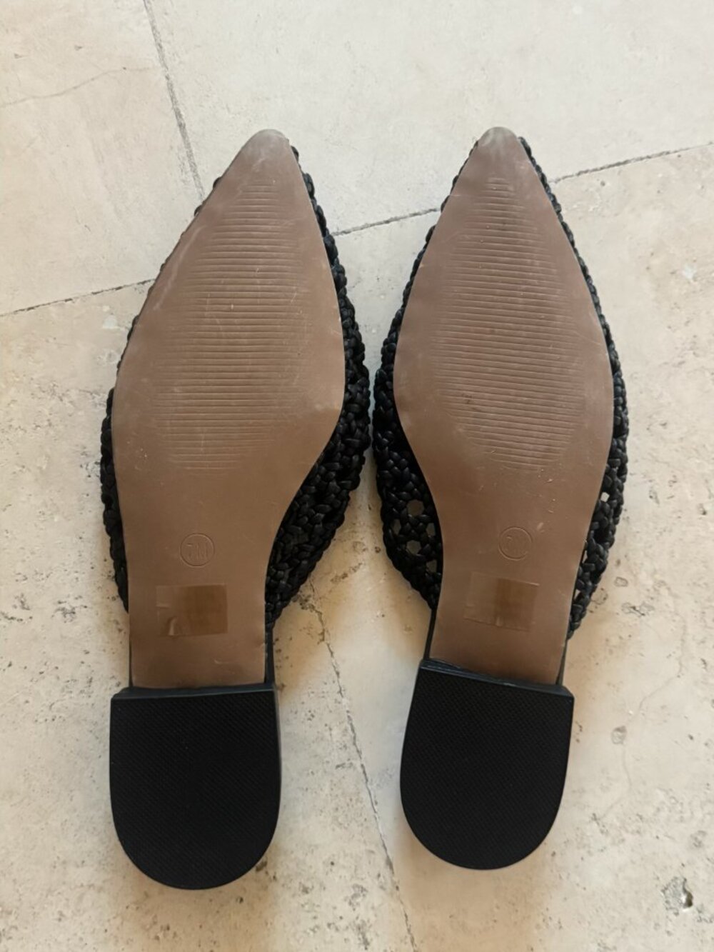 Joie Woven Mule Loafers - Picture 3 of 5